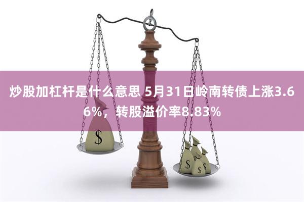 炒股加杠杆是什么意思 5月31日岭南转债上涨3.66%，转股溢价率8.83%