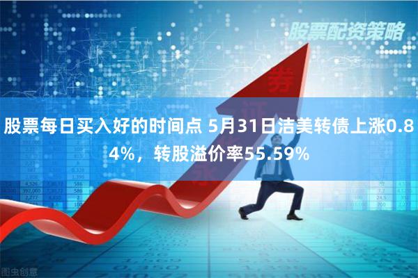 股票每日买入好的时间点 5月31日洁美转债上涨0.84%，转股溢价率55.59%