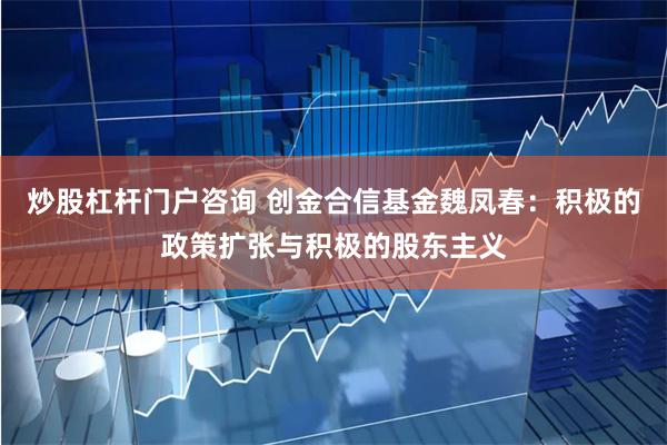 炒股杠杆门户咨询 创金合信基金魏凤春：积极的政策扩张与积极的股东主义