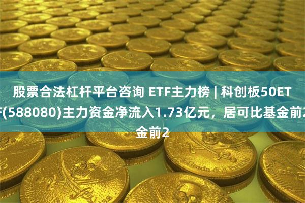 股票合法杠杆平台咨询 ETF主力榜 | 科创板50ETF(588080)主力资金净流入1.73亿元，居可比基金前2